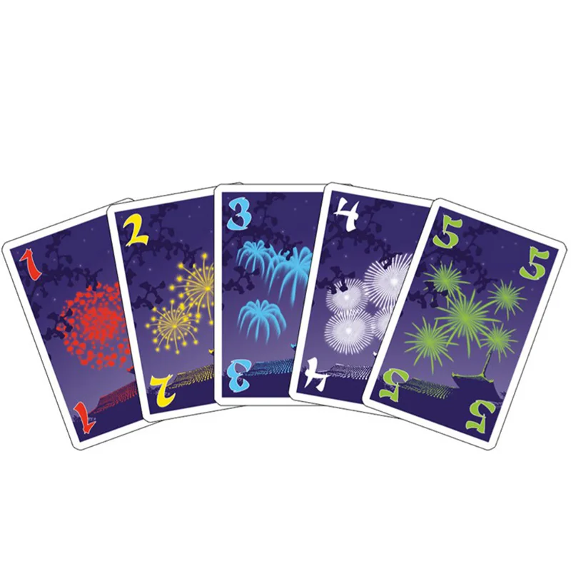 Hanabi настольная игра 2-5 игроков, чтобы играть Семья/вечерние/лучший подарок для детей сотрудничество игра