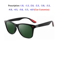 Модные поляризованные солнцезащитные очки для близорукости для женщин и мужчин близорукие Тени Солнцезащитные очки Спортивные близорукие очки-1,0~-6,0 L3