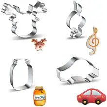 

Christmas tools Various DIY Cookie Cutter Stainless Steel Cut Biscuit Mold Cooking Tools Vegetable Chopper Kitchen Accessories