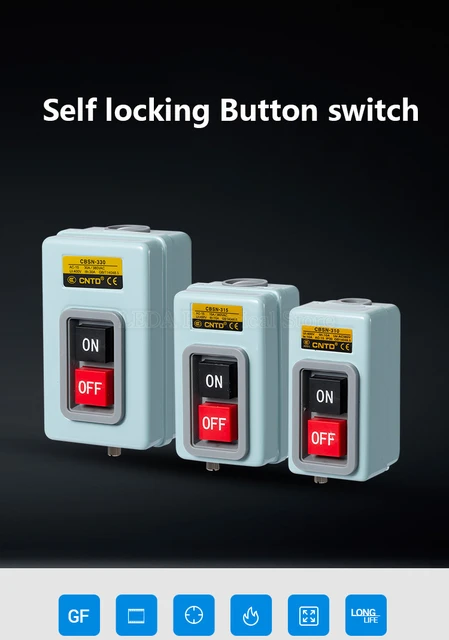 Push Button Switch 3 Phase