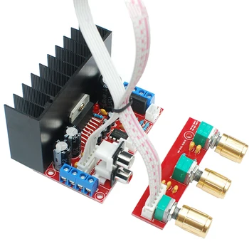 

TDA7377 Single Power Super Bass Low Noise Exquisite Amplifier Board Kit Audio Subwoofer Dual Track Unassembled DIY Circuit