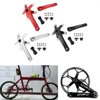 

Bike Crank Set Arm 170mm 104BCD BB Bottom Bracket MTB Road Bicycle Crankset Arm Bike Repair Components Parts