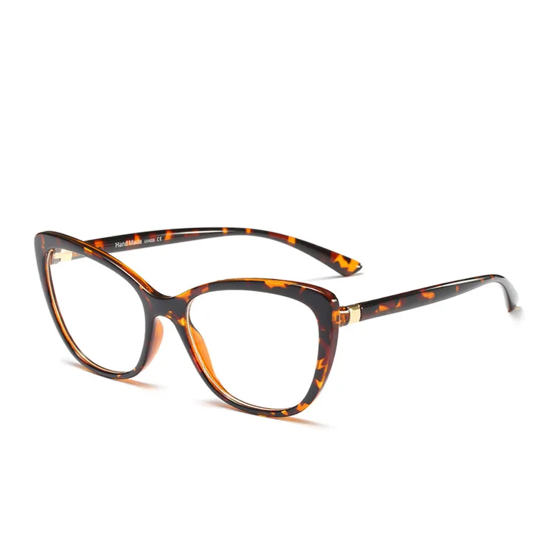Pro Acme ацетат кошачий глаз женские очки оправа трендовые стили очки для компьютера по рецепту очки аксессуары mujer PC1310 - Цвет оправы: C3 Leopard