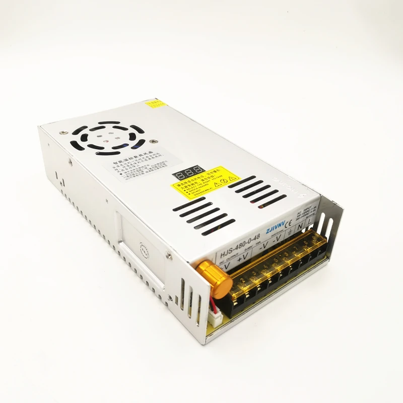 Вход AC 110/220V 480W источник питания выход 0-48V регулируемая Стабилизация напряжения постоянного тока цифровой импульсный источник питания 48v 10a