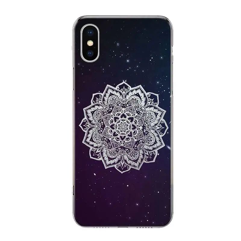 Цветочный Пейсли Мандала крышка чехол для телефона для iPhone 11 Pro 7 6X8 6S Plus XS MAX+ XR 5S SE 10 Ten Art TPU Coque Capa Shell - Цвет: TW121-7