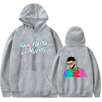 

Men's hoodie Autumn Personality Anuel AA Hip Hop Real Hasta la Muerte Casual hoodie Sweatshirt oversize High Quality sweatshirrt