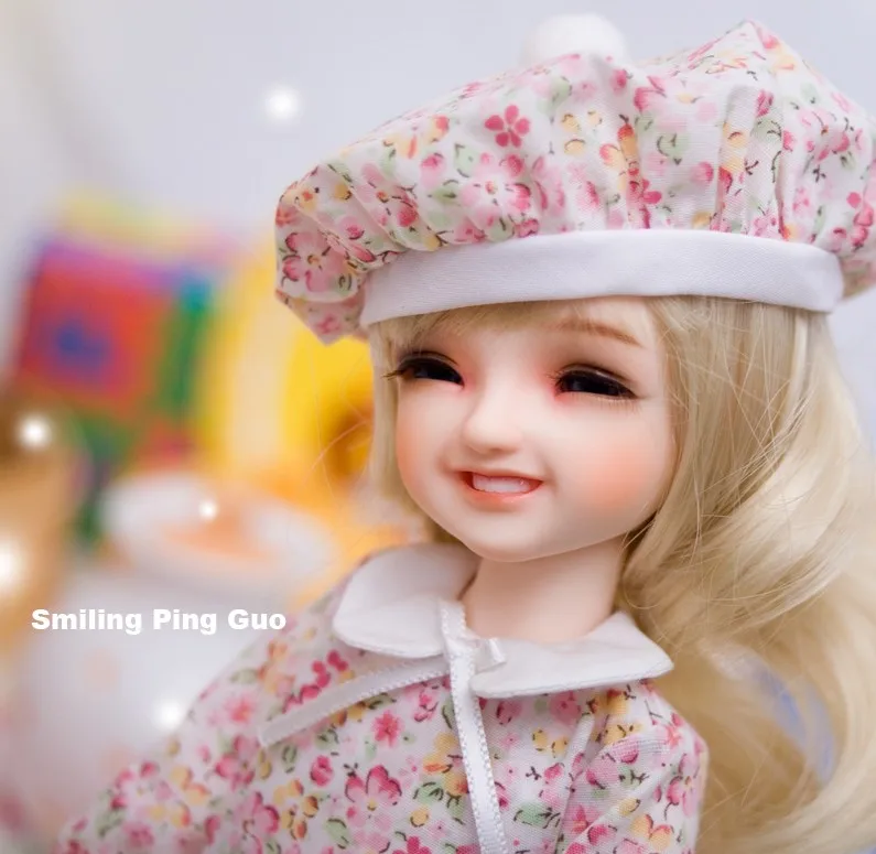BJD кукла милая девочка smilling PingGuo 1/6 Размер Yosd высокое качество смолы игрушки подарок на день рождения Рождественский подарок для детей