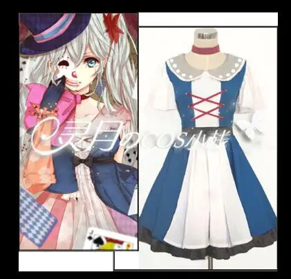 

Woman Cos Anime VOCALOID Cartoon Halloween Party Cosplay Hatsune Miku Activity clown Japanese Harajuku Cosplay Costume 1 order