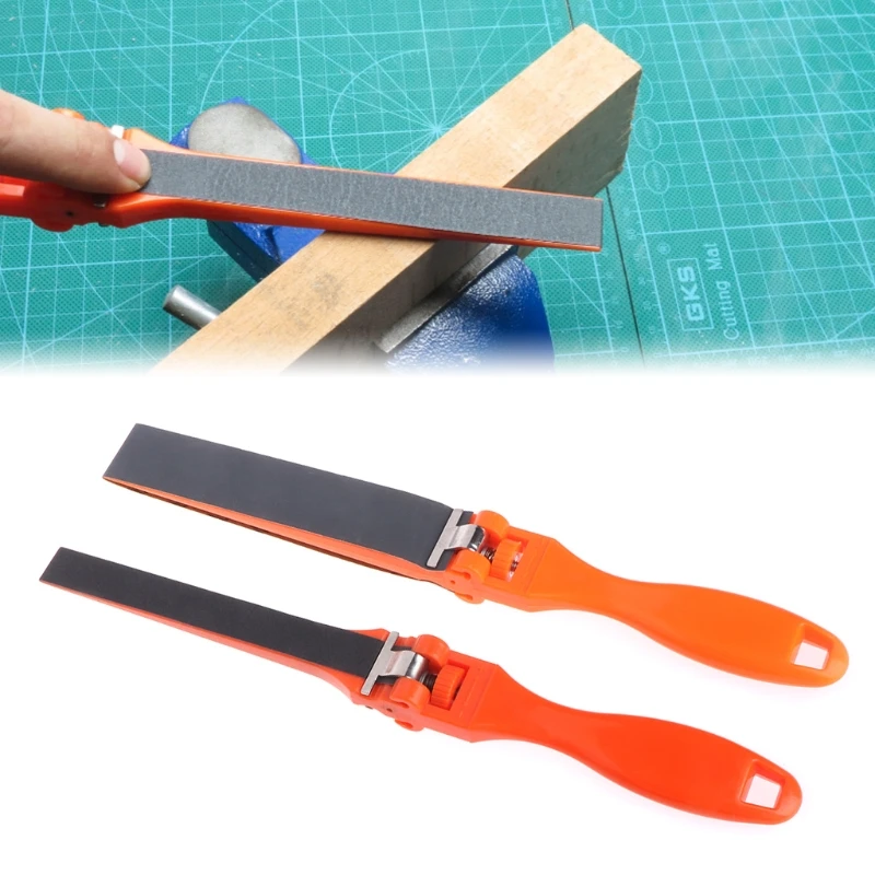 

1 Pc Sandpaper Ruler Plastic Jewelry Polishing Tools Abrasive Bar Grinding Stick Clip