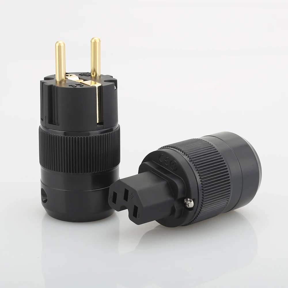 Hifi Audio 5pairs Hifi- End Gold Plated  EU Power
