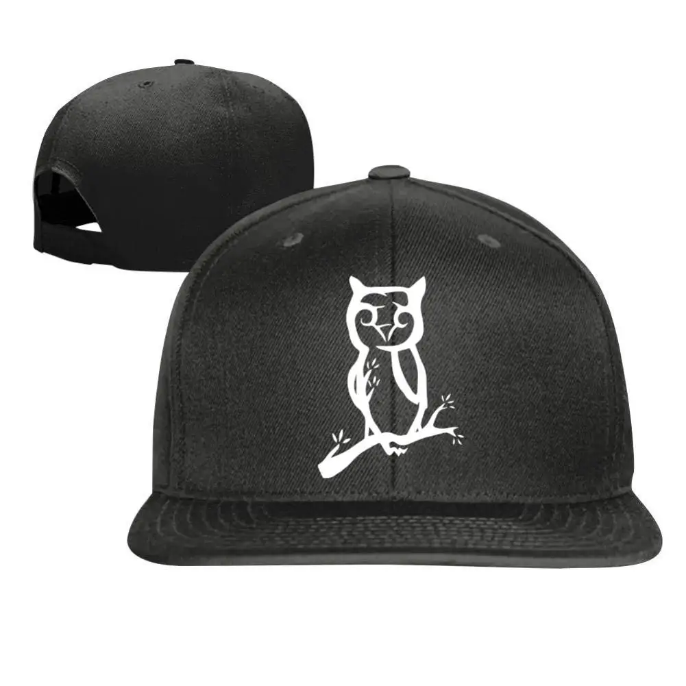 Унисекс бейсболка дерево Сова Мода Регулируемый взрослых Snapback шапки