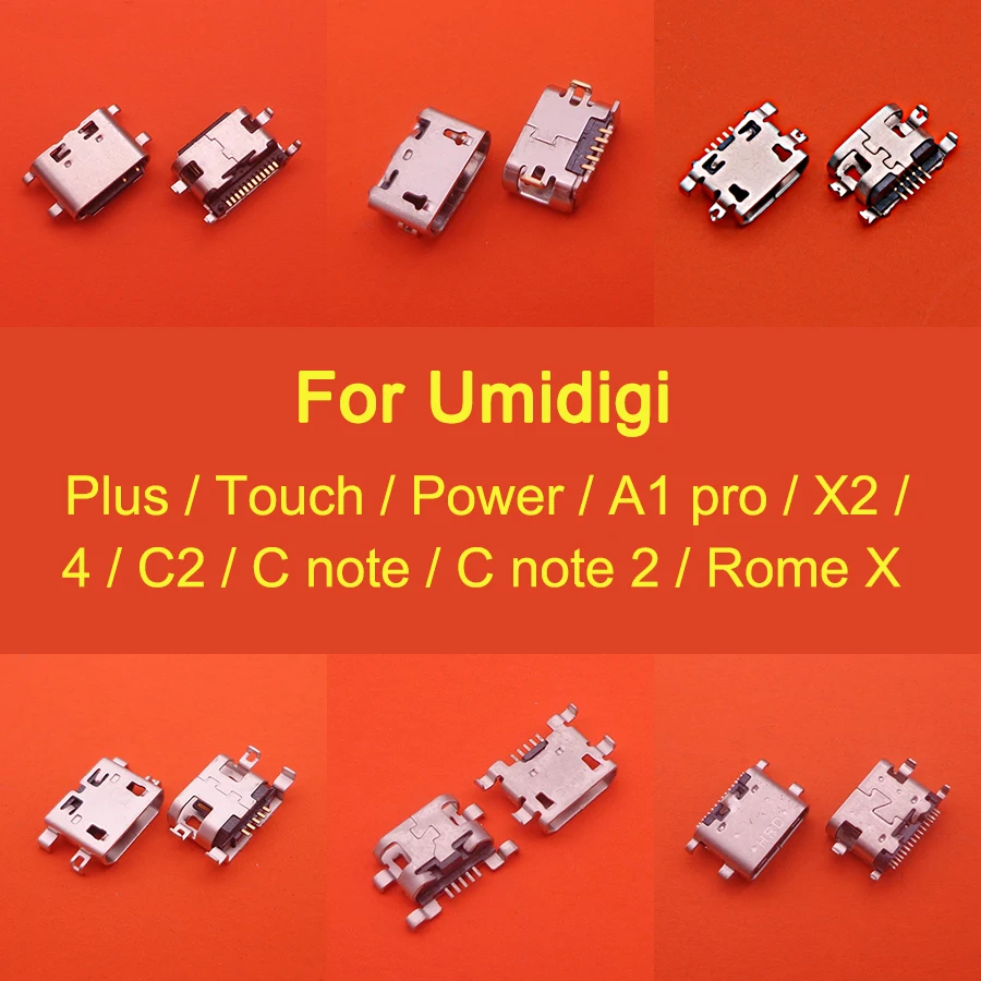 2 шт. Микро Док станция зарядное устройство USB зарядный порт для UMI Umidigi 4 A1 Pro C Note C2 PLUS Touch Power X2 Rome X S3 PRO|Шлейфы
