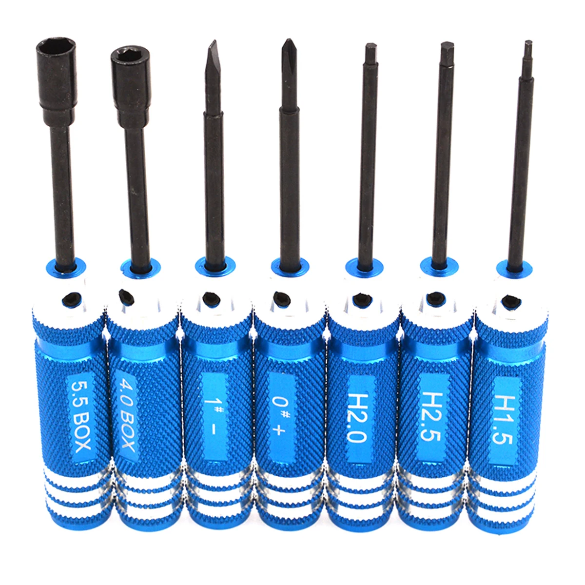 

7pcs/lot Hex Socket Nut Key Metric Screw Driver Tool Set for RC Heli/Car/Drone