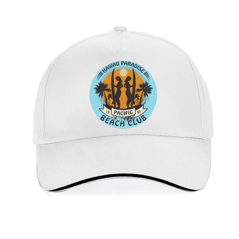 Surf Hawaii BEACH CLUB cap Мода Лето surf Бейсбол Шапки унисекс Регулируемый принт с героями мультфильмов, бейсболка, шляпа, кепка