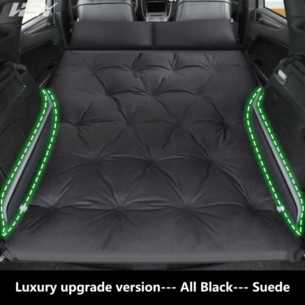 180*130*5CM Automatic Car Inflatable Bed SUV Air Mattress Rear Travel Bed Trunk Sleeping Mat Cushion
