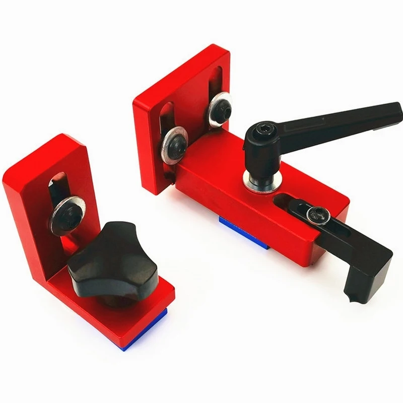 35 45 T-Slot Miter Track Stop Sliding Miter Gauge Fence Connector Rail Retainer Chute T-track Locator Milling Woodwork T Track
