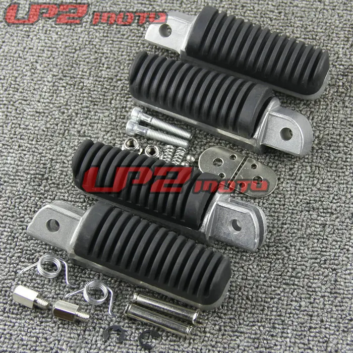 Front And Rear Set Мотоцикл долговечная Передняя и задняя Подножка для ног подходит для Yamaha XJR1200 XJR1300 FZ1 FZ6 FZ400 TMD900 - Цвет: Front And Rear Set