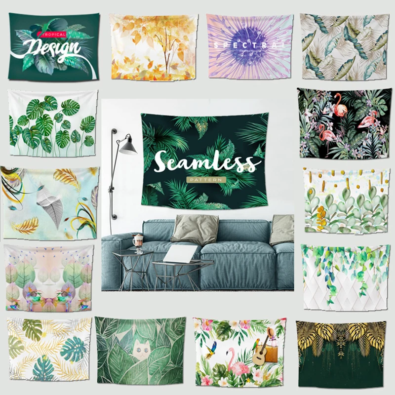 OlivesH Kawaii Animal Tapestry Wall Hanging Tapestries Wall Cloth Mat Background Blanket Bohemian Home Decor Cloth Living Room