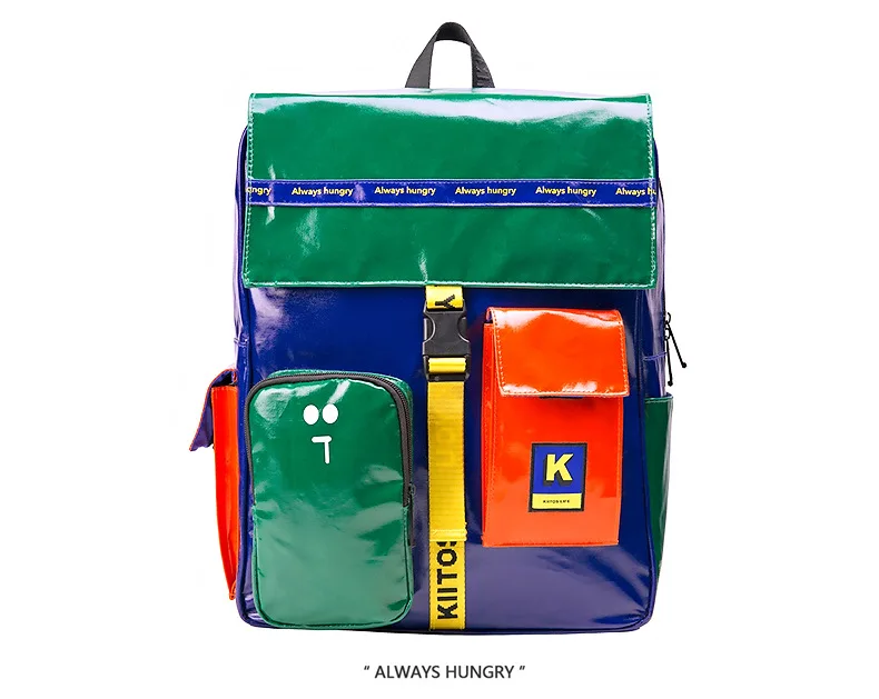 Оригинальная дизайнерская модная Водонепроницаемая парусиновая универсальная сумка через плечо, сумка для путешествий, подходит для студенческий ноутбук