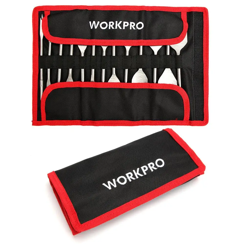 Набор сверл WORKPRO комплект из 13 насадок с лопаткой для работ по дереву|Сверла| |