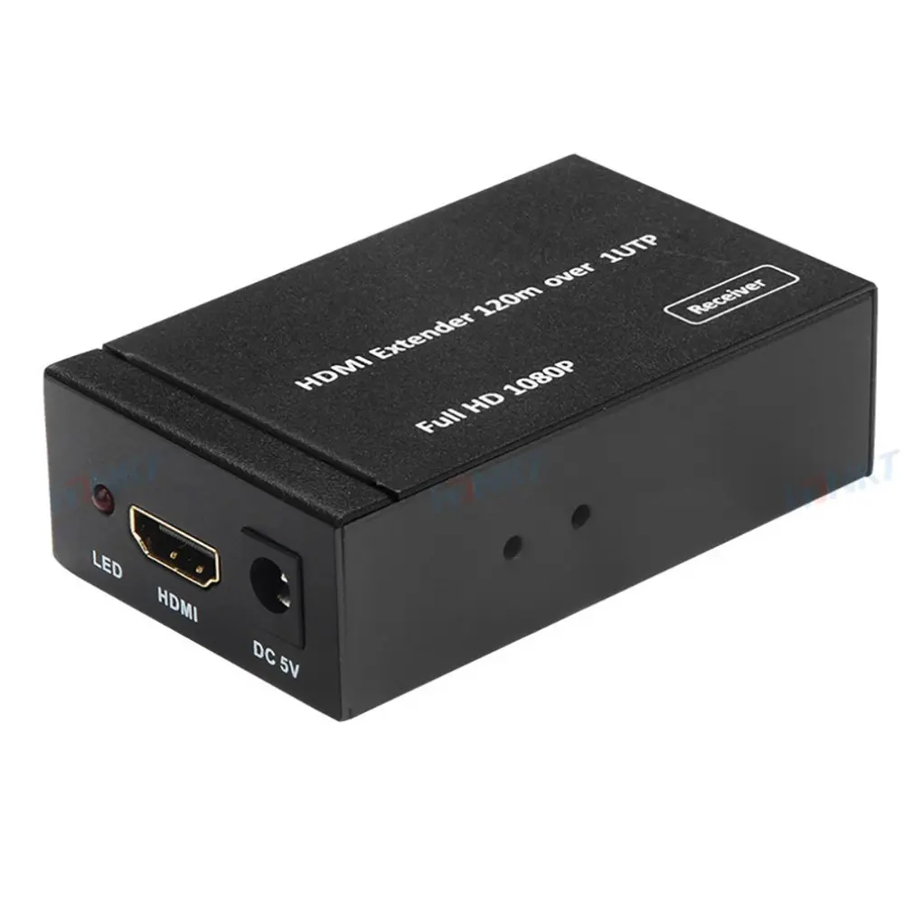 Hdmi удлинитель 60 м 120 м по Ethernet tcp/ip rj45 cat5e cat6 HDMI разветвитель hdmi удлинитель передатчик приемник для hd DVD PS3 - Цвет: 60m