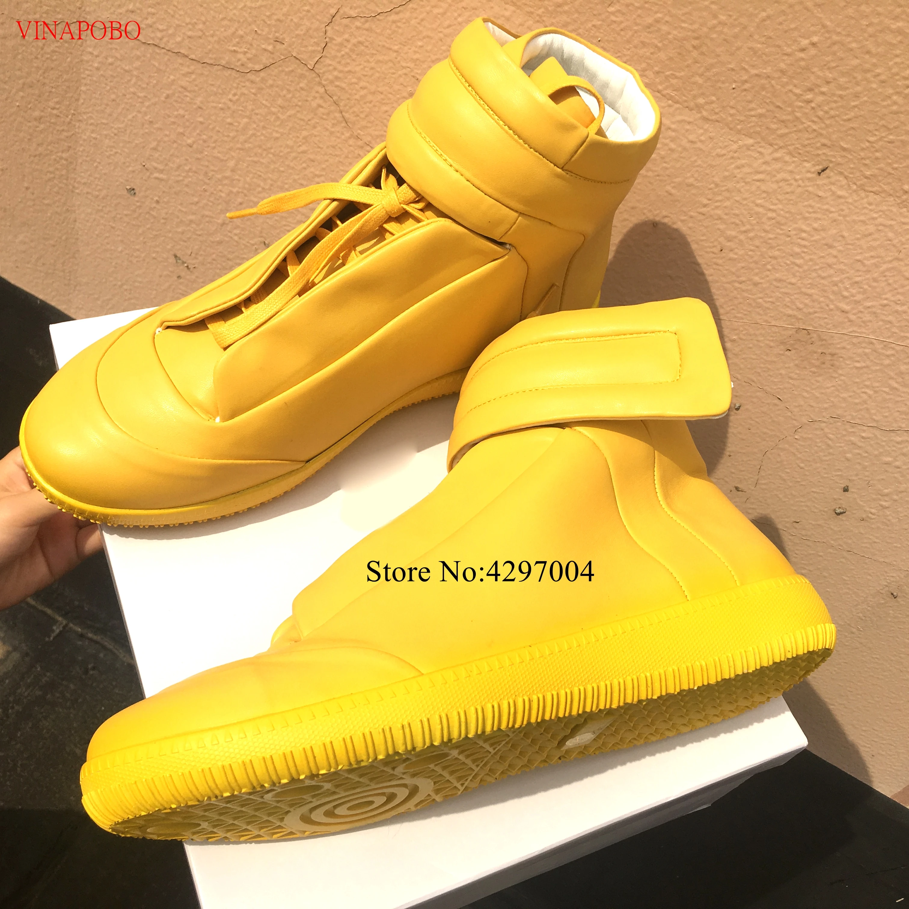 Mens Casual Shoes Hook& Loop Celebrity Men Fashion Sneakers Shoes Lace Up High Top Male Leisure Shoes Spring Autumn Size 38-46