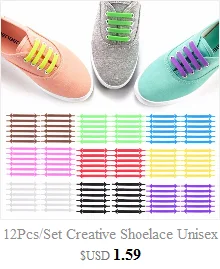 12Pcs/Set Elastic Silicone Shoelaces For Shoes Unisex Creative No Tie Shoe Laces Fashion Men Women Lacing Shoes Rubber Shoelace