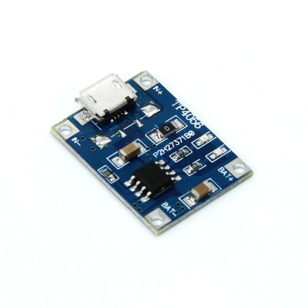 20 шт./лот TP4056 1A USB Lipo зарядное устройство Модуль литиевая батарея DIY