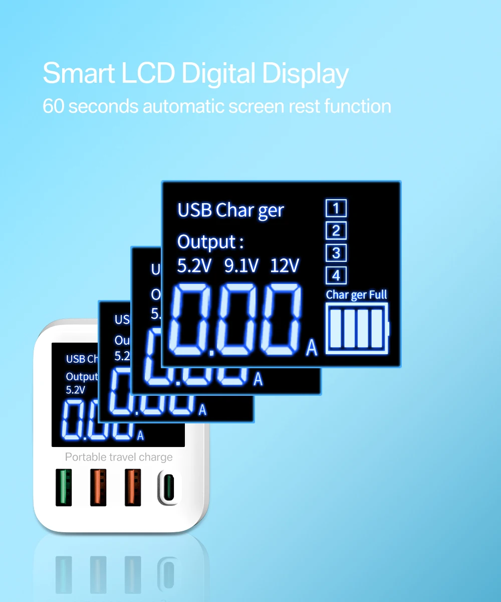 30/40W Quick Charge QC3.0 USB Charger Wall