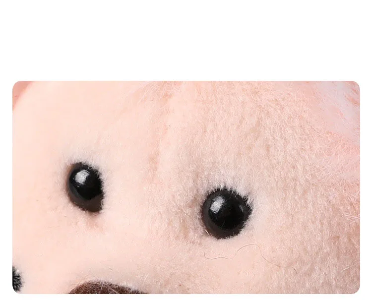 Плюшевые мягкие животные куклы игрушки PP хлопок милые Kawaii лес животное маленький рюкзак с изображением Льва Мягкая Подвеска для ключей день рождения