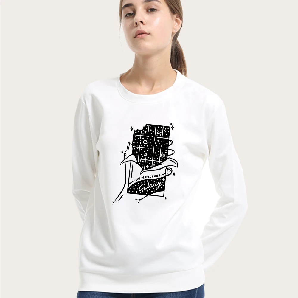 Women's Sweatshirt Round Collar Hoodie Cute Art Graphics Print Sweatshirt Kawaii Hoodies Women Hoody Itself Streetwear Sudaderas