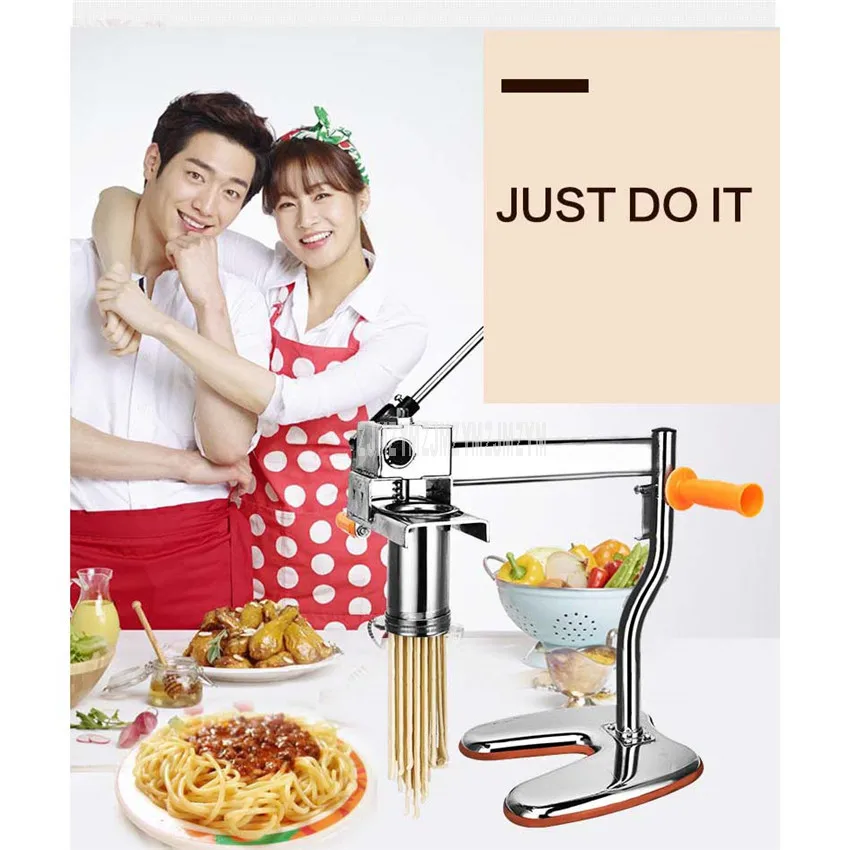  Household Pasta Manual Noodle Maker Handmade Spaghetti Noodle Pressing Machine Hand-Operate Dough C