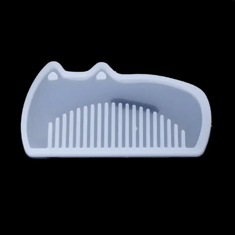 8 форм прозрачные силиконовые расчески формы для эпоксидной смолы ювелирных изделий инструменты Y4QB