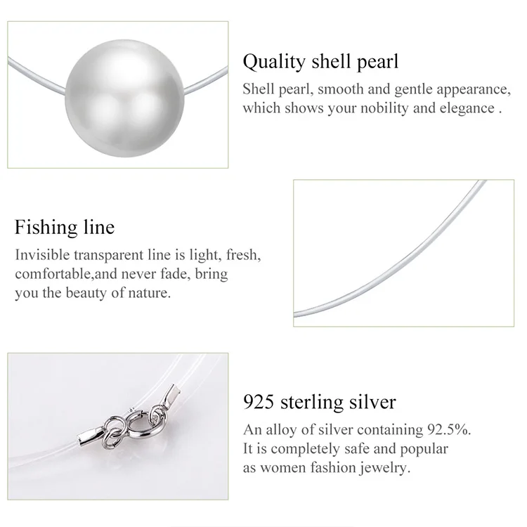 WOSTU, дизайн, 4 Stlye, подлинное 925 пробы Серебряное ожерелье, простая блестящая жизнь для женщин, хорошее ювелирное изделие, подарок