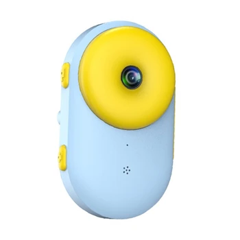 

2.0 Inch Mini 8.0Mp Children Hd Wifi Digital Camera Lcd Dual Lens Donut Camera Waterproof Cute Blue