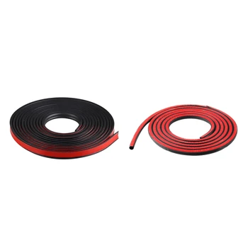 

2 Pcs 8M Car Door Seal Strip General Car Rubber Seal Strip Insulation Waterproof Energy Saving Noise Cancellation Edge Trim, B T