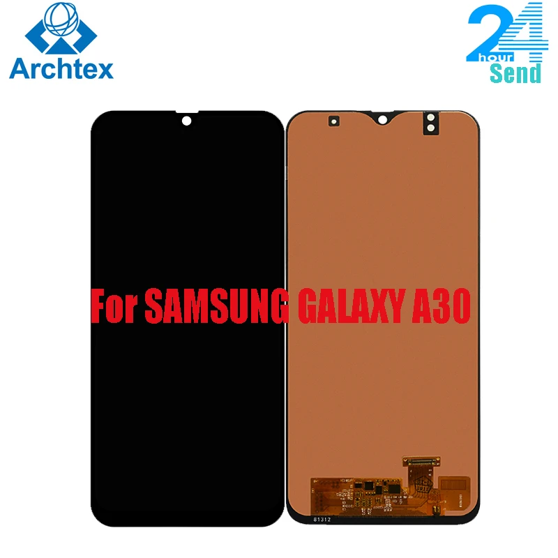 ЖК-дисплей 6 4 дюйма для Samsung galaxy A30 A305DS A305FN A305G A305GN A305YN сенсорный экран в сборе
