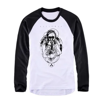 

black metal goth rock band tee Full Long Sleeve t shirt street men women t shirt