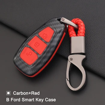 

3 Button Remote Smart Silicone Car Key Case Cover Fob for NEW Ford C-Max B-Max Focus 3 MK3 MK4 escape Keyless FOB Cover Styling