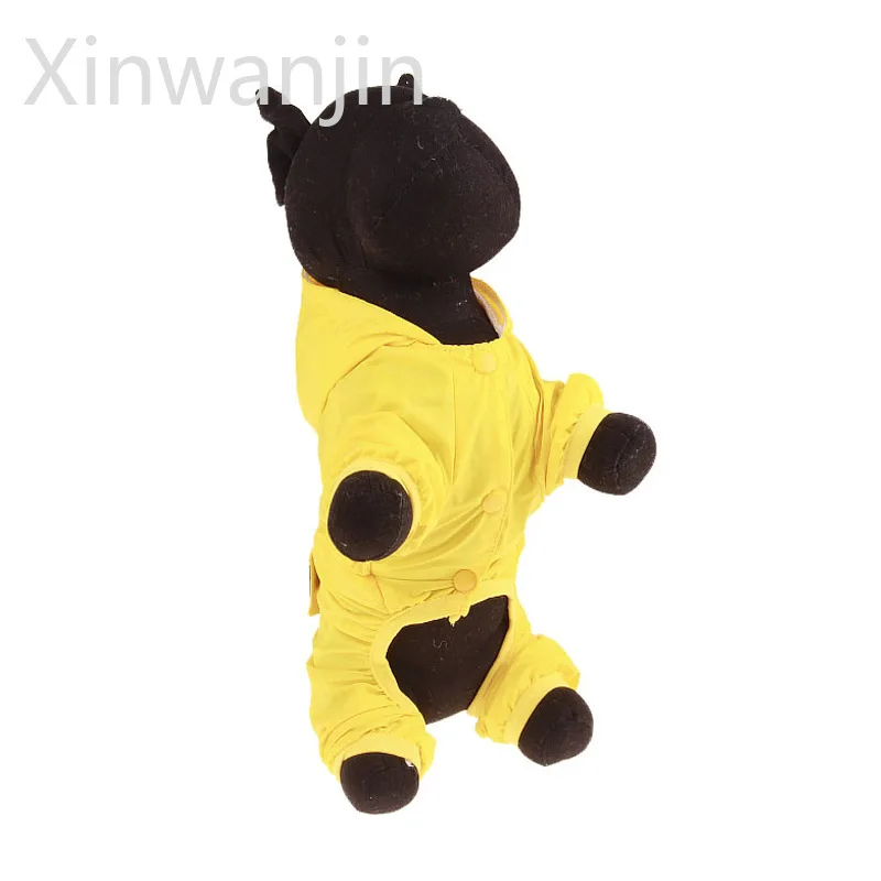 

Dog Raincoat Puppy Rain Coat with Hood Reflective Waterproof Dog Clothes Soft Breathable Pet Cat Small Dog Rainwear