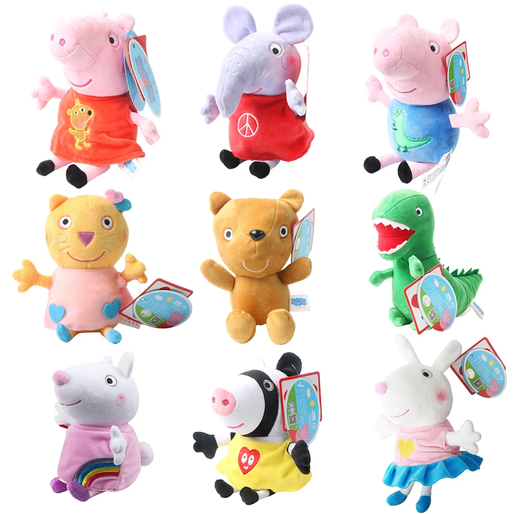 peppa pig george dinosaur plush