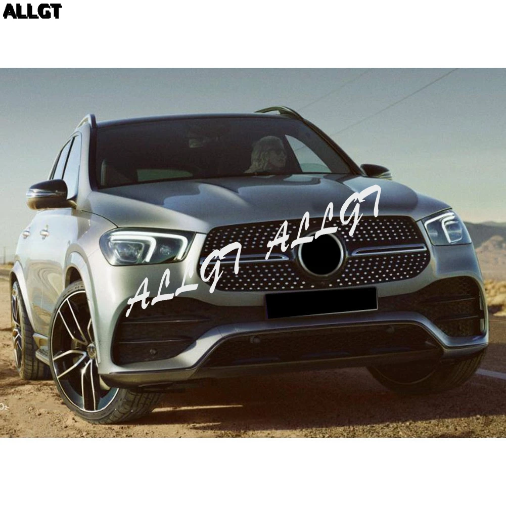 Спортивный передний бампер решетка для Mercedes Benz GLE Coupe C292 2015 2016 2017 2018 2019 2020 GT