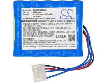 

Cameron Sino 6280-046 Battery for Monarch BBX DBX PBX VBX BBL DBL PBL Nova Strobe BBL Nova Strobe BBX 3500mAh