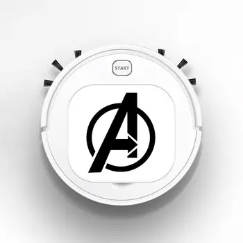 

Multifunctional Vacuum Cleaner Smart Dry Wet 1800Pa Home Floor Cleaner Rechargeable Sweeping Robot Comics Avengers Logo Symbol