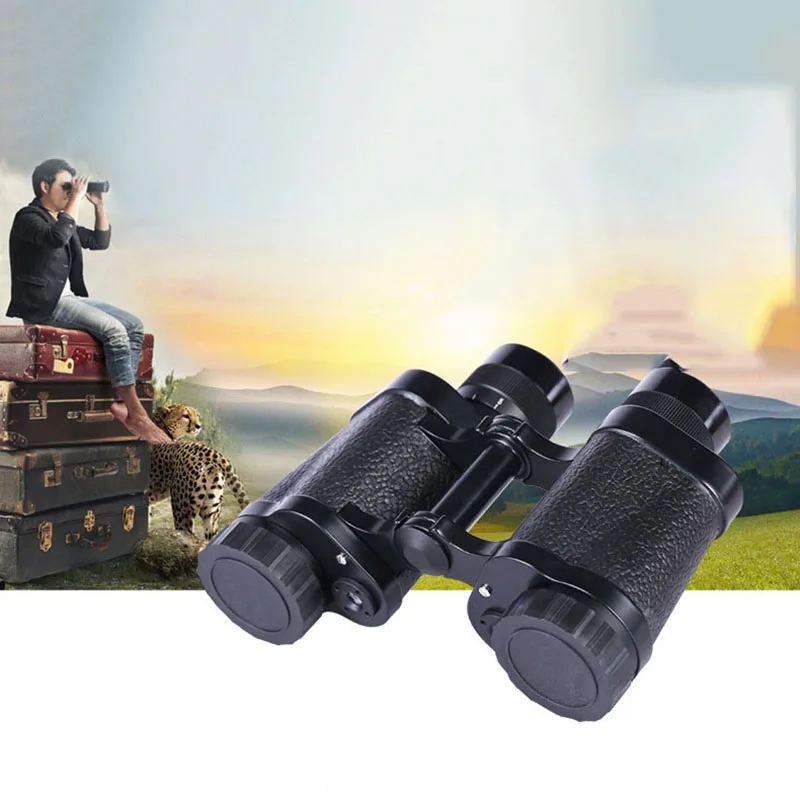 8X30 Low Light Night Vision Binoculars Binoculars High Definition Outdoor Hunting Camping Telescope