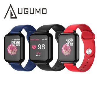 

UGUMO Smart Watch Bracelet IP67 Waterproof Heart Rate Monitor Blood Pressure Sport Fitness Tracker Smartwatches for Men Women