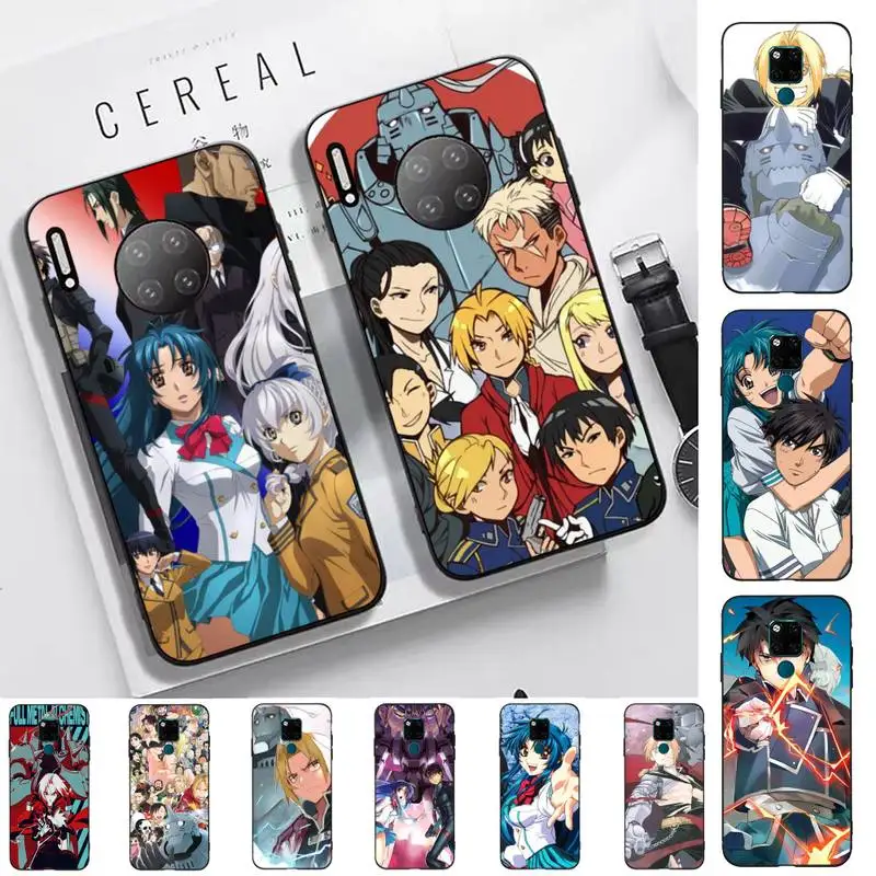 FHNBLJ Full Metal Panic Anime Phone Case for Huawei Mate 20 10 lite pro X Honor paly Y 6 5 7 9 prime 2018 2019 | Мобильные телефоны