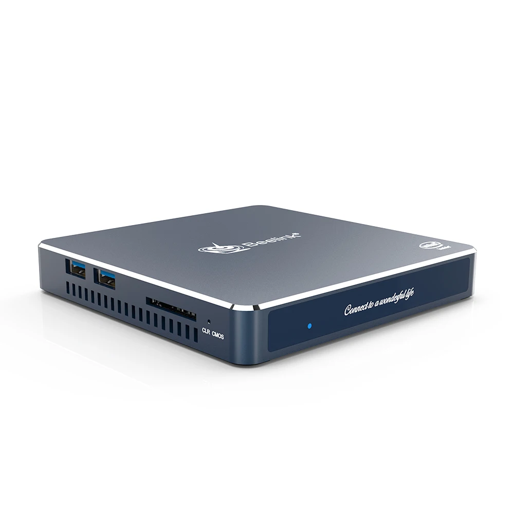 Beelink GeminiM Windows 10 Мини ПК Intel J4125 до 2 6 ГГц 8 Гб 256 ГБ двойной WIFI UHD графика 600 WIN10