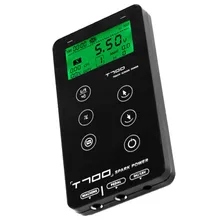 Новейший T700 сенсорный экран тату источник питания обновленный интеллектуальный цифровой светодиодный двойной комплект питания для татуировки