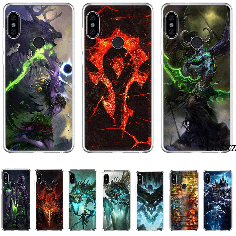 Чехол для телефона Xiaomi Redmi 3 3S 4 4A 4X 5 5A 6 7 Go 6A S2 K20 Pro Prime Plus чехол World Of Warcraft | Мобильные
